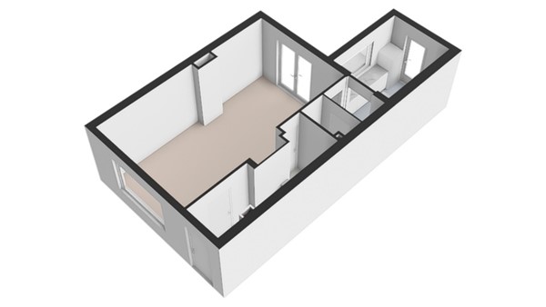 Plattegrond - Van Stolbergstraat 14, 2628 GL Delft - Van Stolbergstraat 14_Bg-3d.jpg